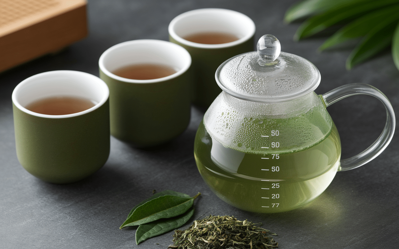 Consommation thé vert menthe