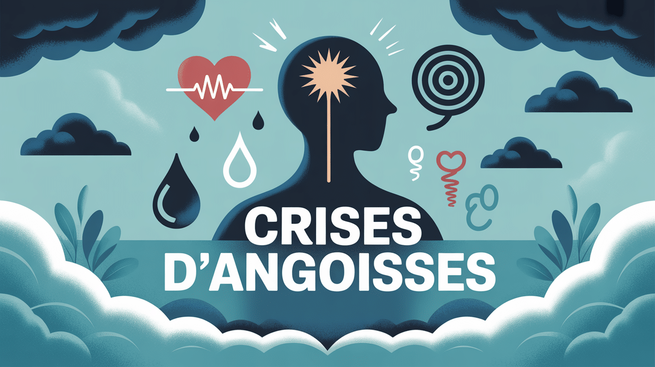 Illustration crises d'angoisses erreurs