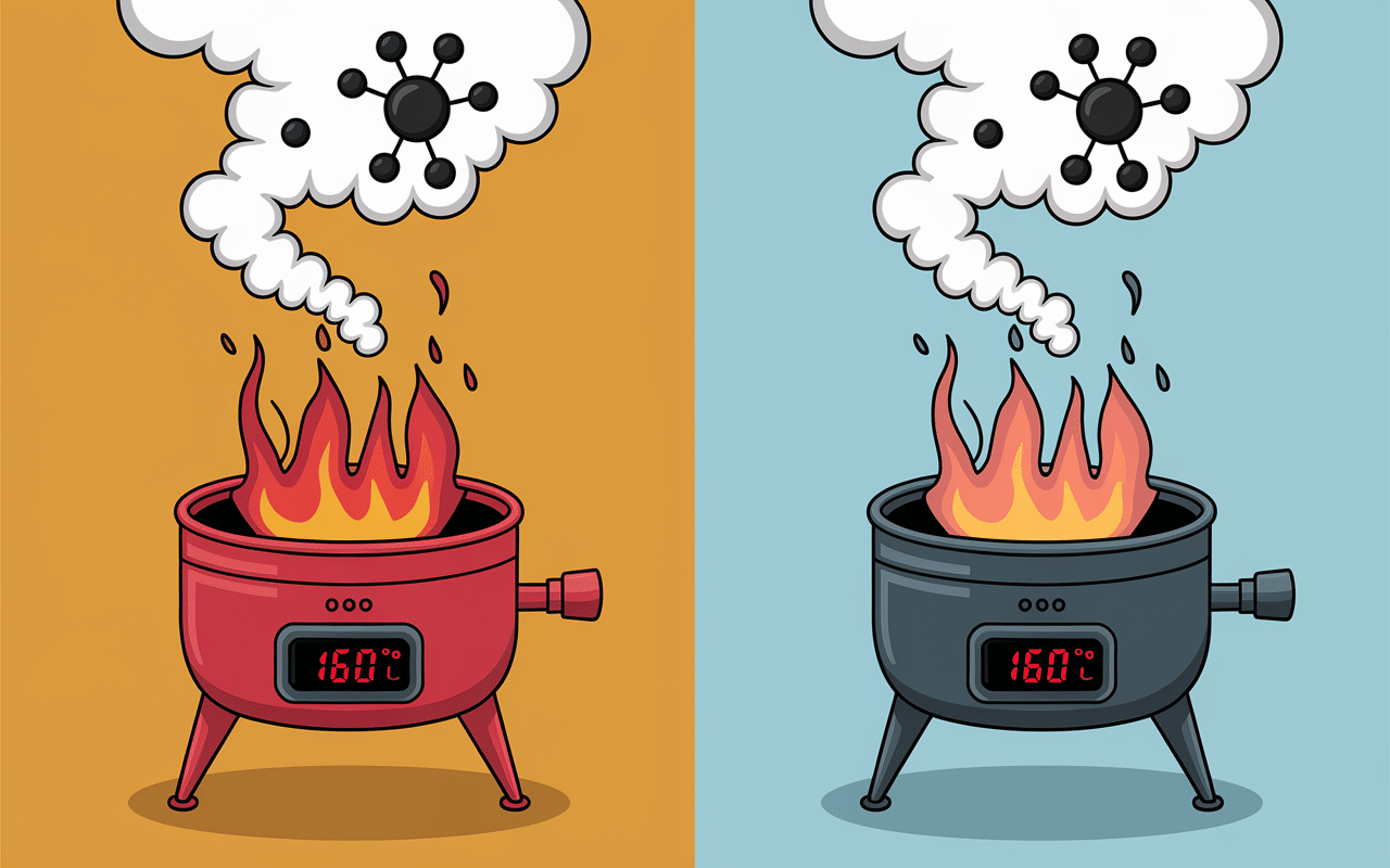 toxique point de fumée huile de colza