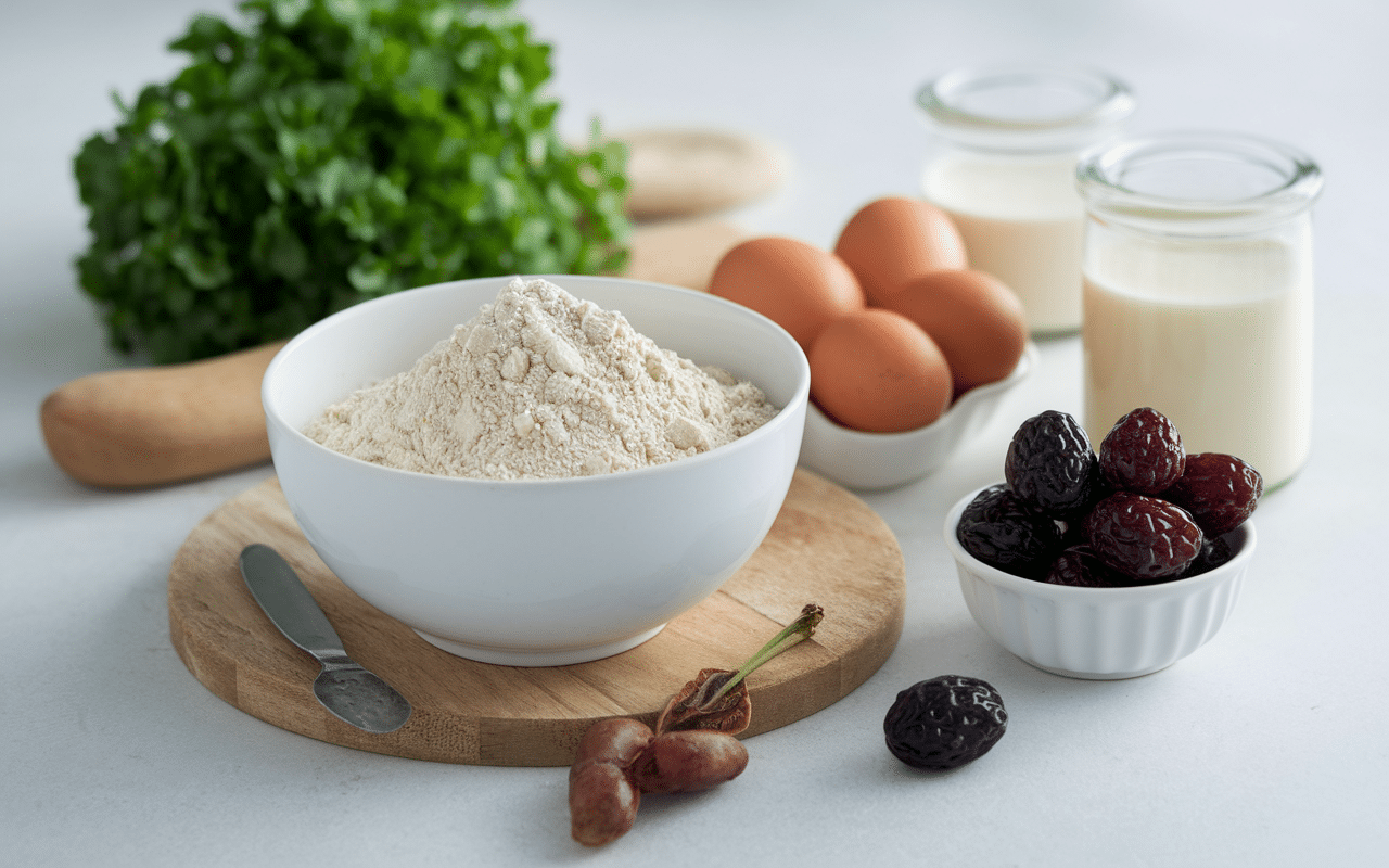 Ingrédients sains pour far breton diabétique