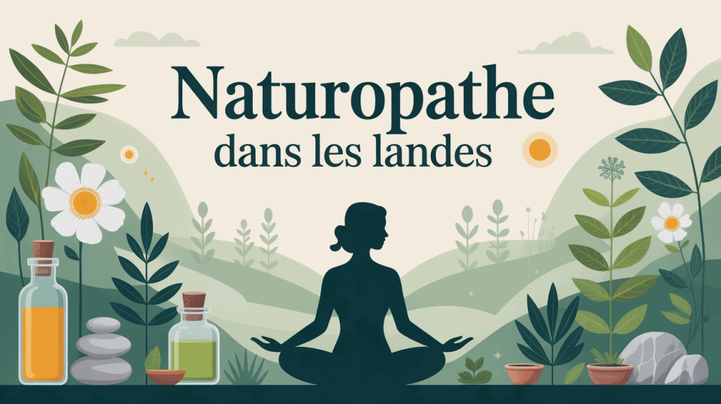 Naturopathe dans les Landes avec éléments naturels
