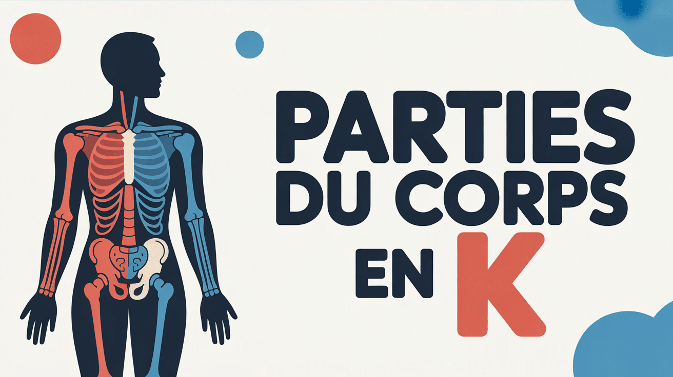 Illustration partie du corps en K