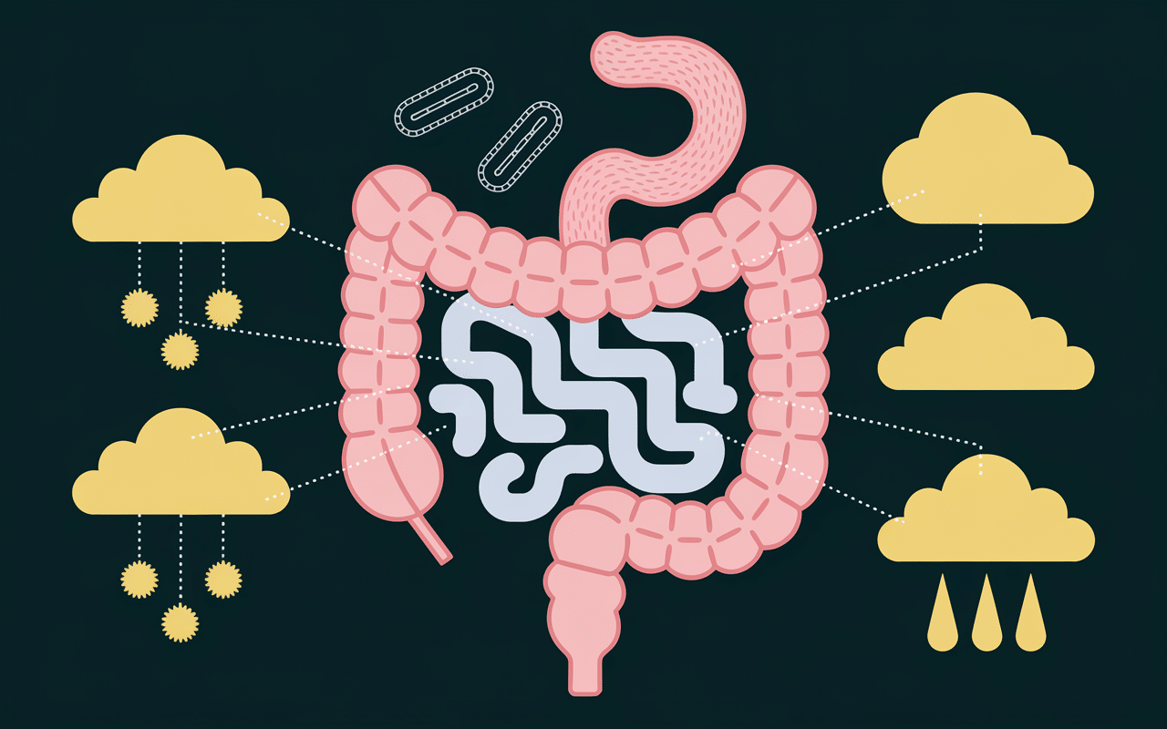 Intestin et fermentation gazeuse