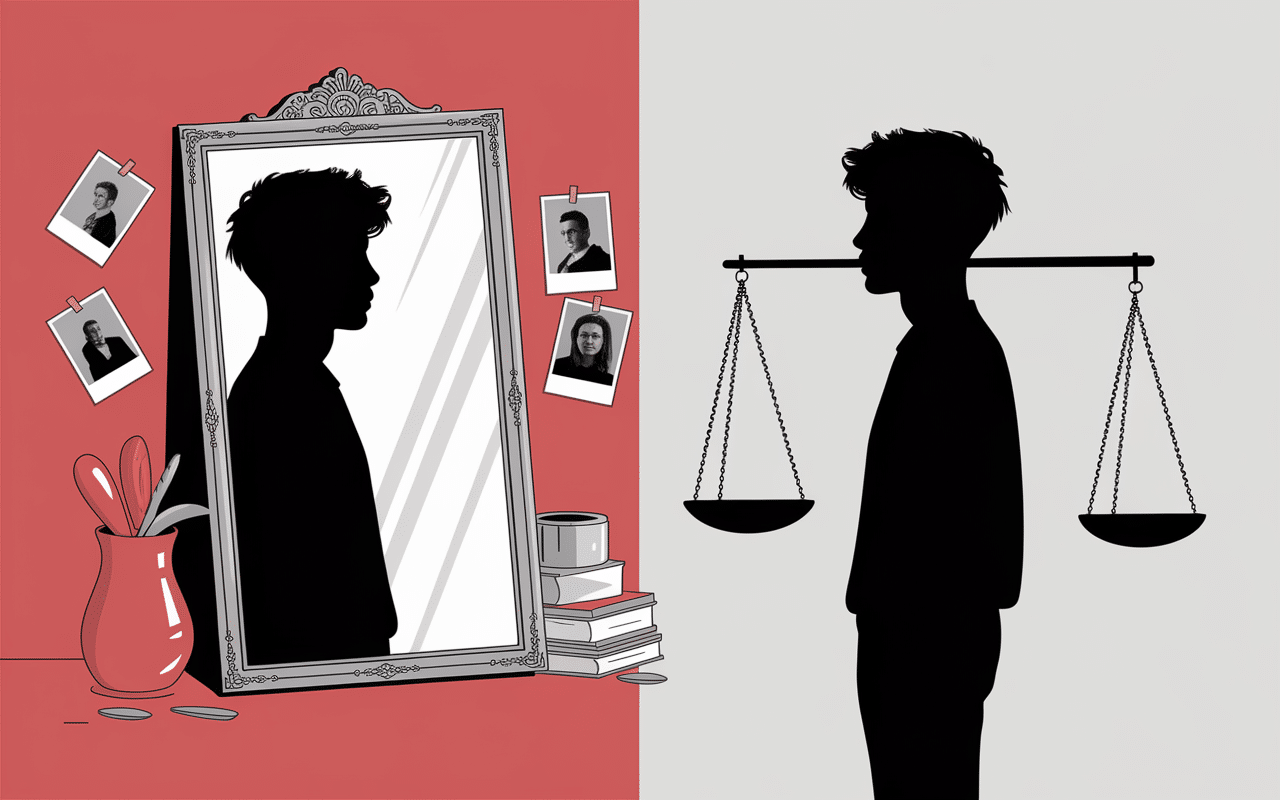 calvitie 20 ans photo compréhension miroir estime