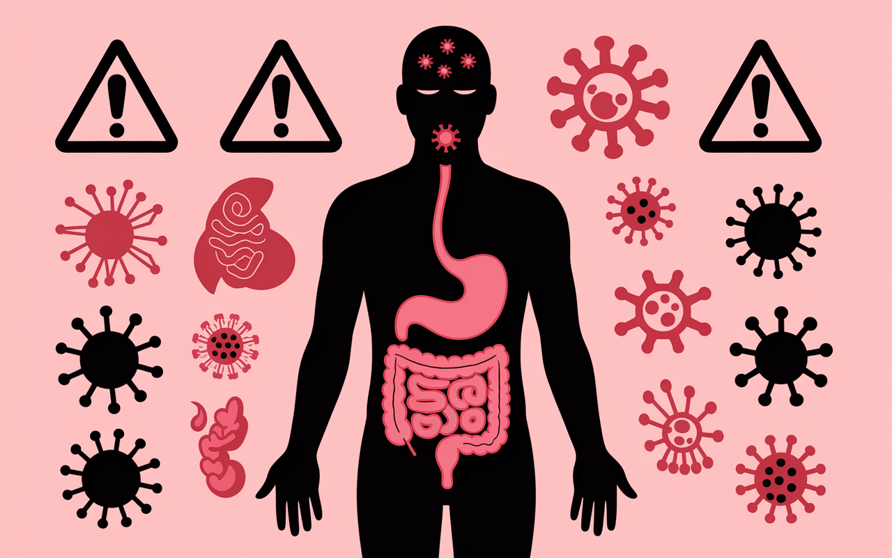 Noix de coco pourrie danger troubles digestifs risques santé