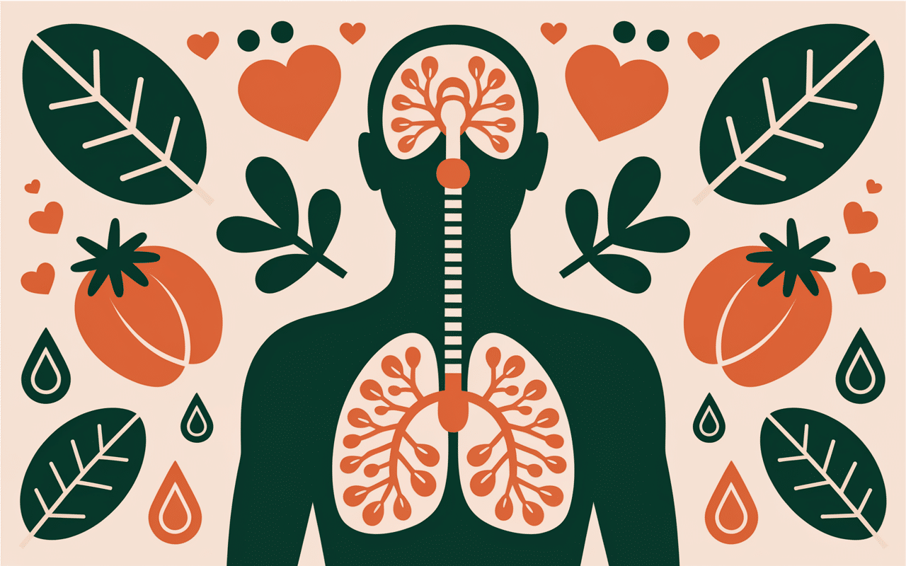 Illustration des bienfaits santé du sirop de carotte