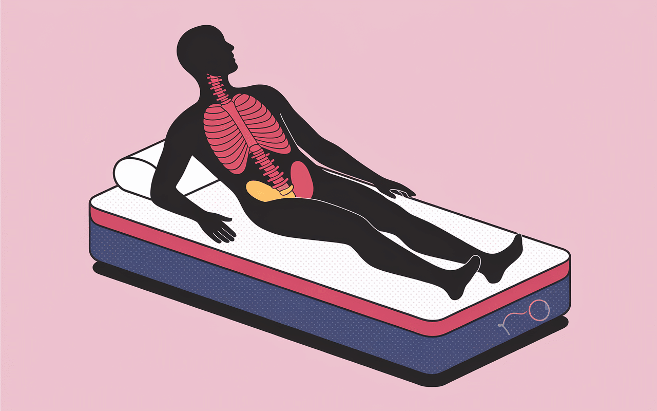 tempur avis kiné coupe technique matelas mémoire forme soutien dos