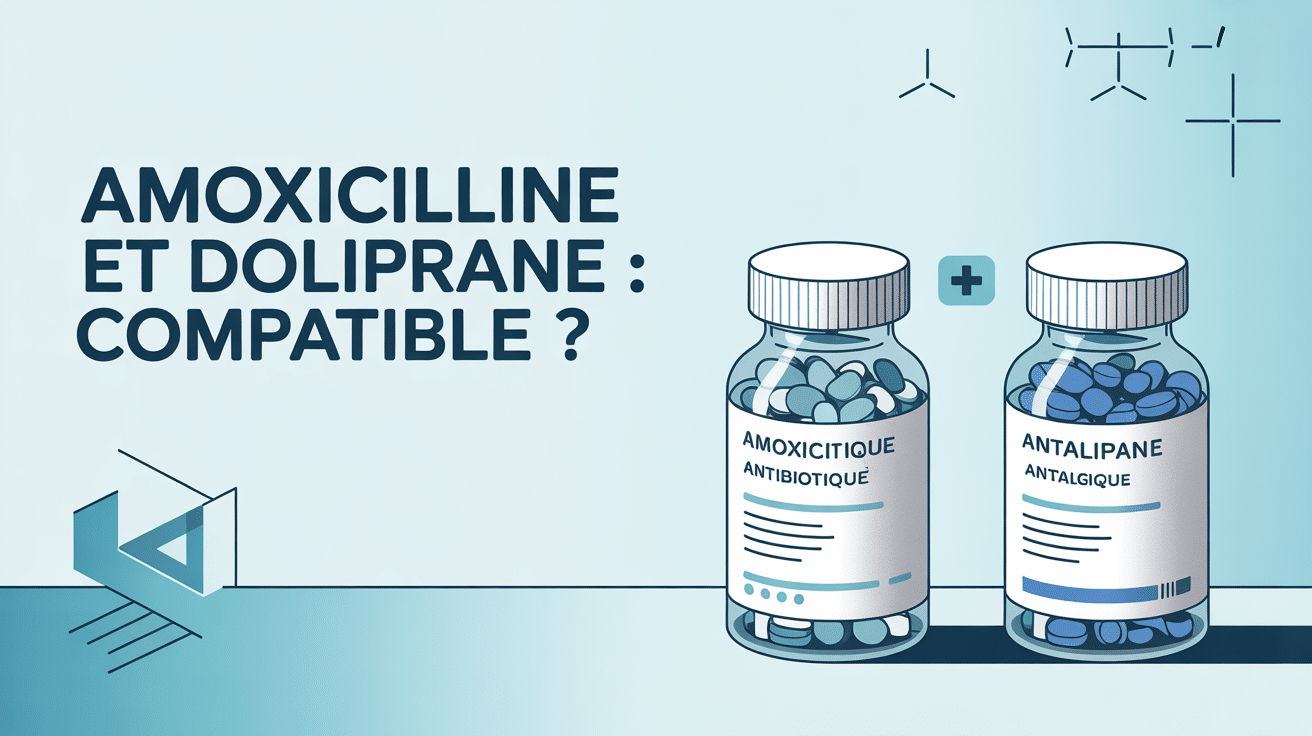 compatibilité amoxicilline et doliprane
