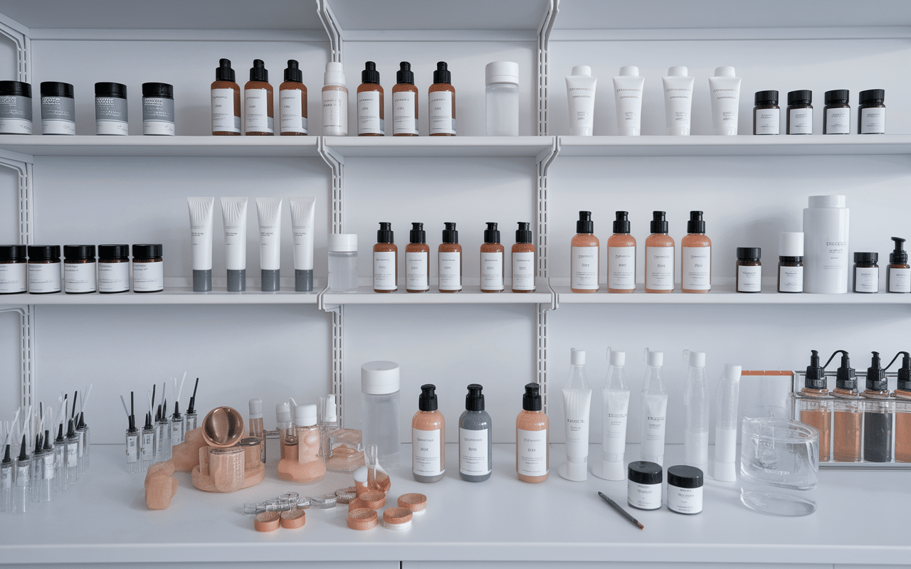 laboratoire cosmétiques avec atopene en développement