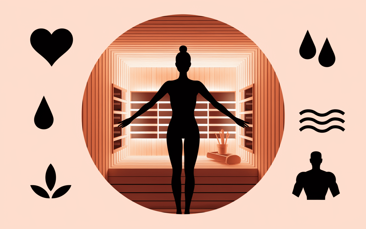 Bienfaits physiologiques du sauna japonais en illustration
