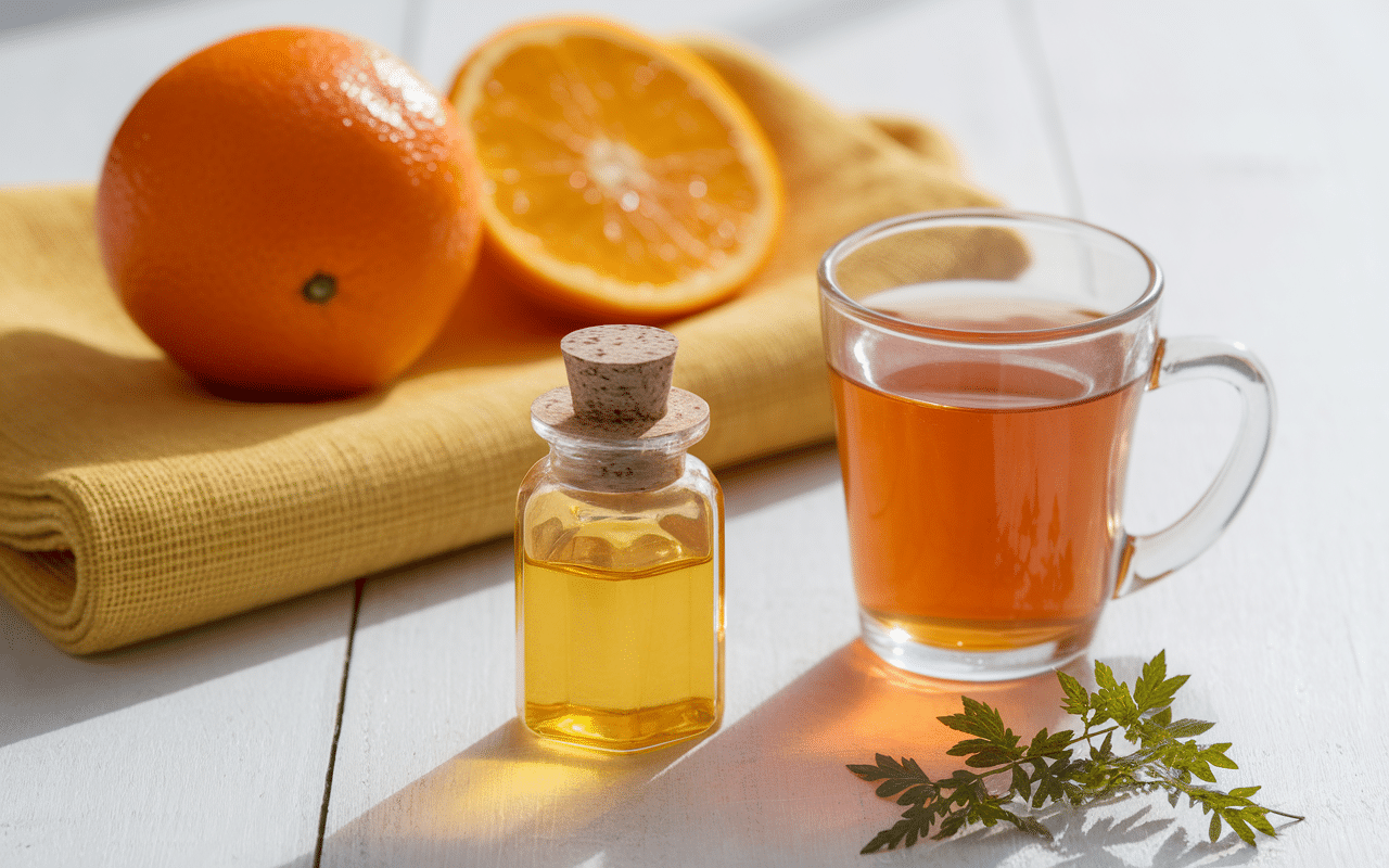 douleur intercostale remède grand-mère bouillotte tisane huiles