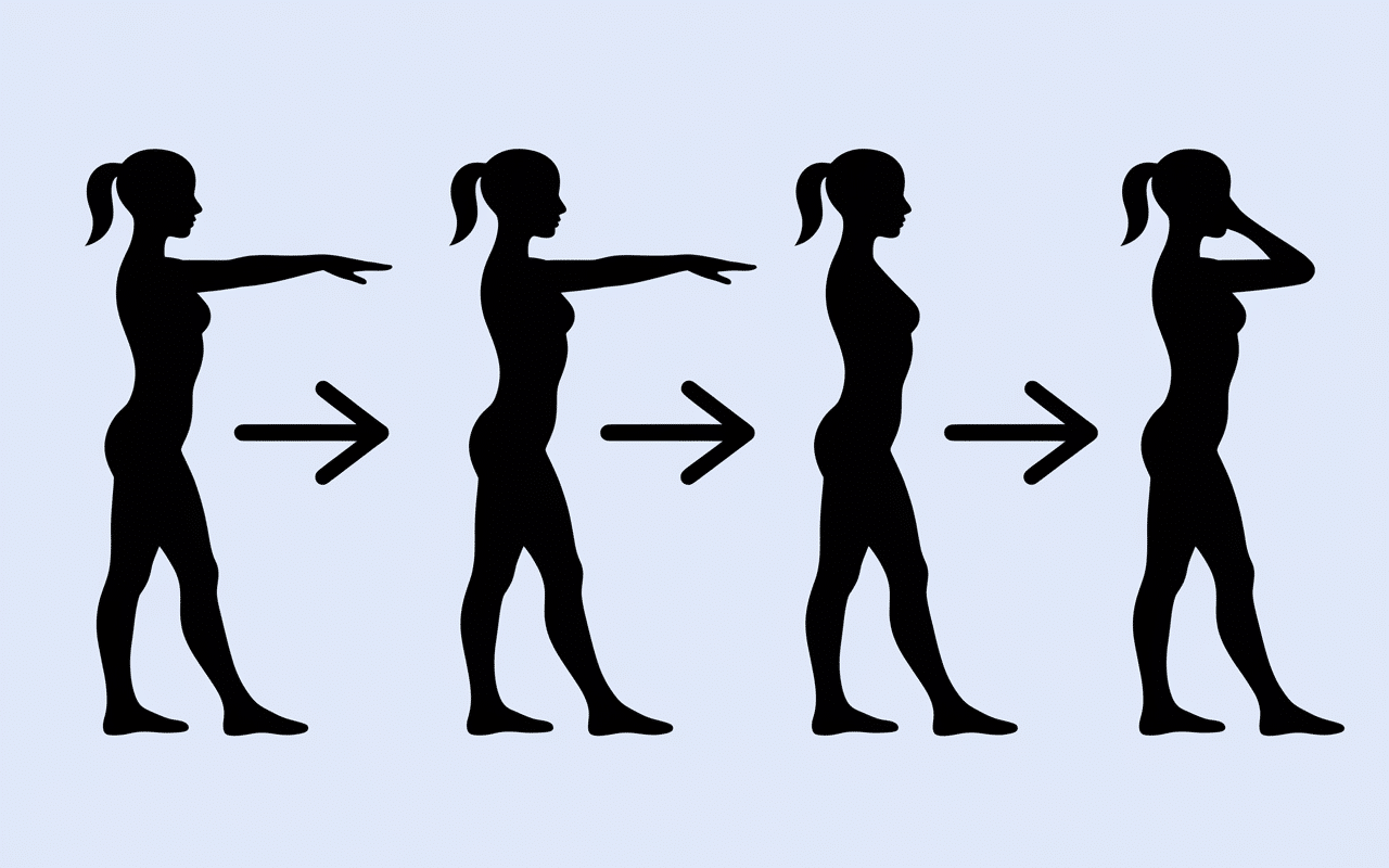 Exercice pour décoincer nerf cubital séquence gestes d’étirement
