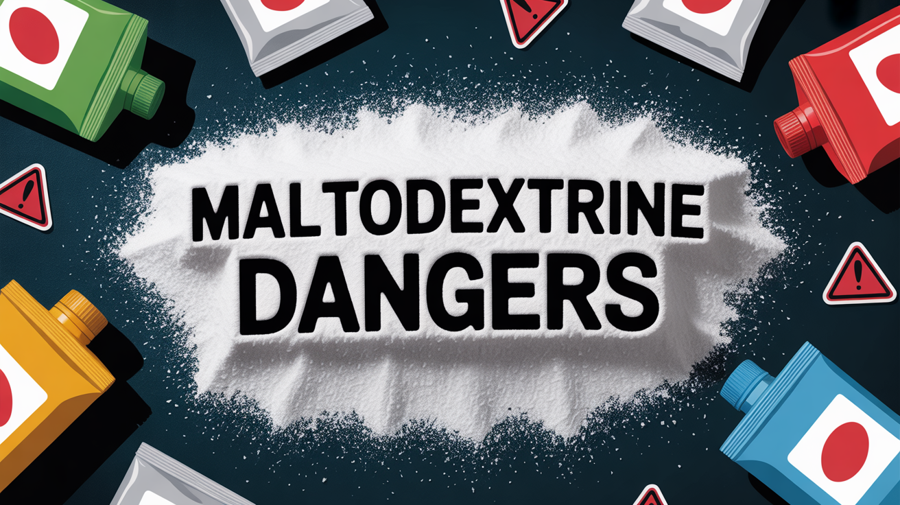 maltodextrine danger poudre blanche et aliments transformés