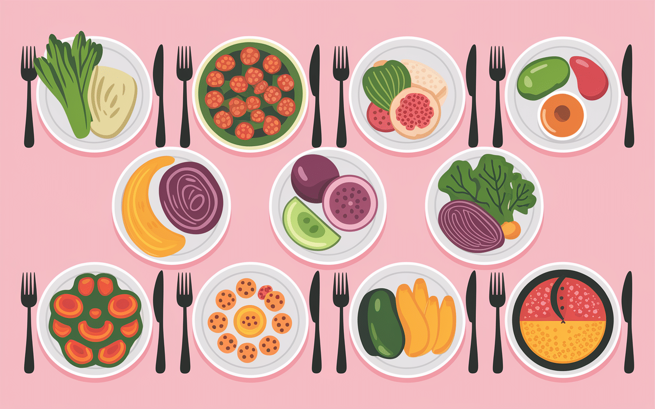 menu diabétique pour une semaine planning visuel 7 jours repas équilibrés