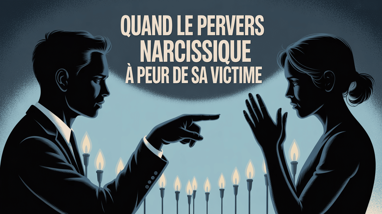 quand le pn a peur de sa proie image tension silhouettes