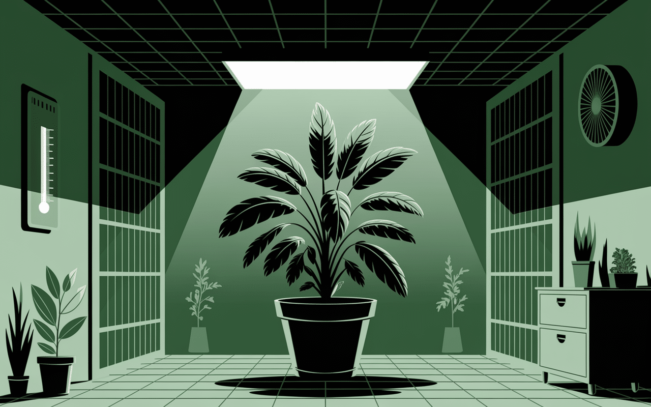 sativa and culture intérieure plante élancée équipement optimal