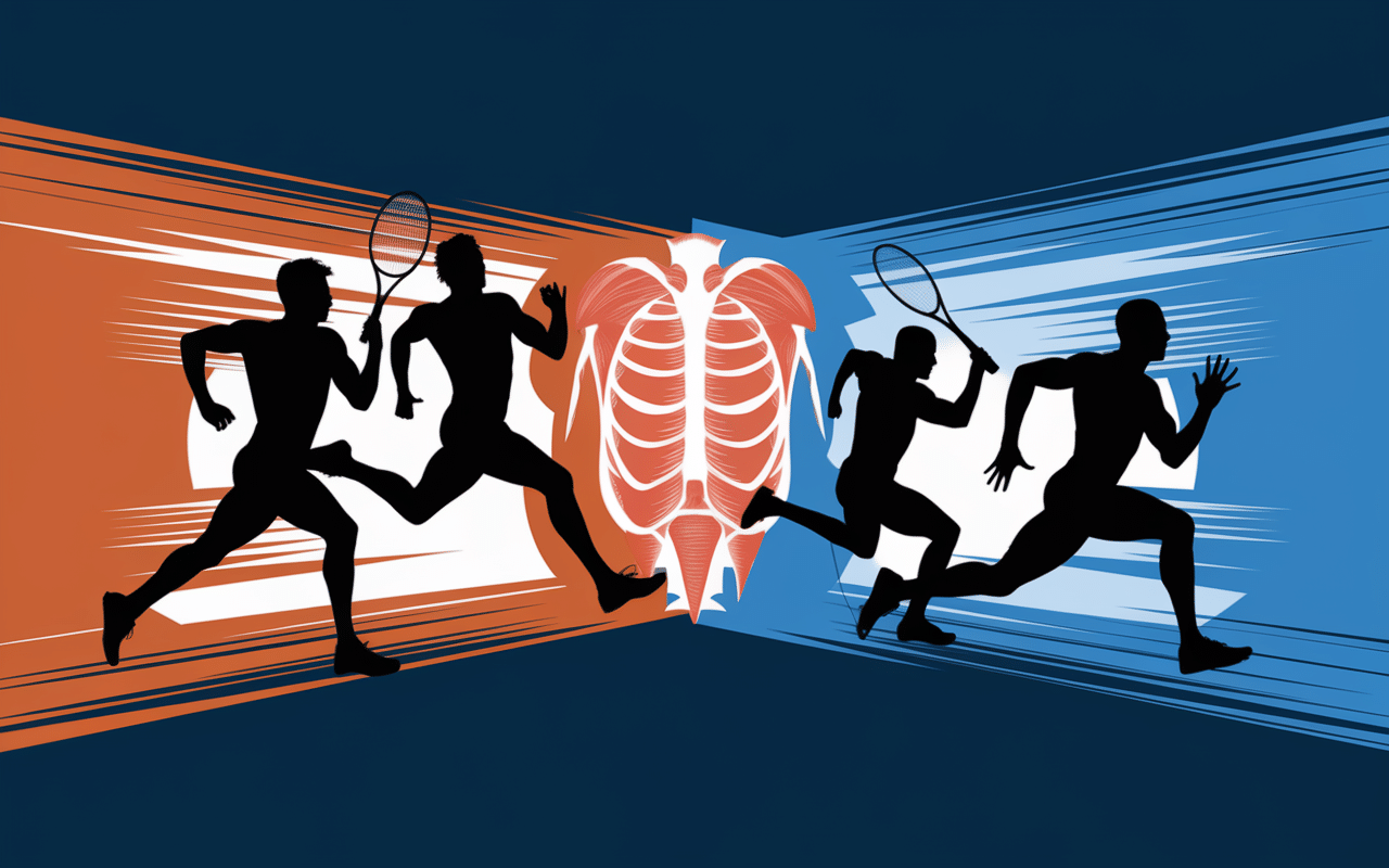 transverse muscle sport et performance tronc athlète