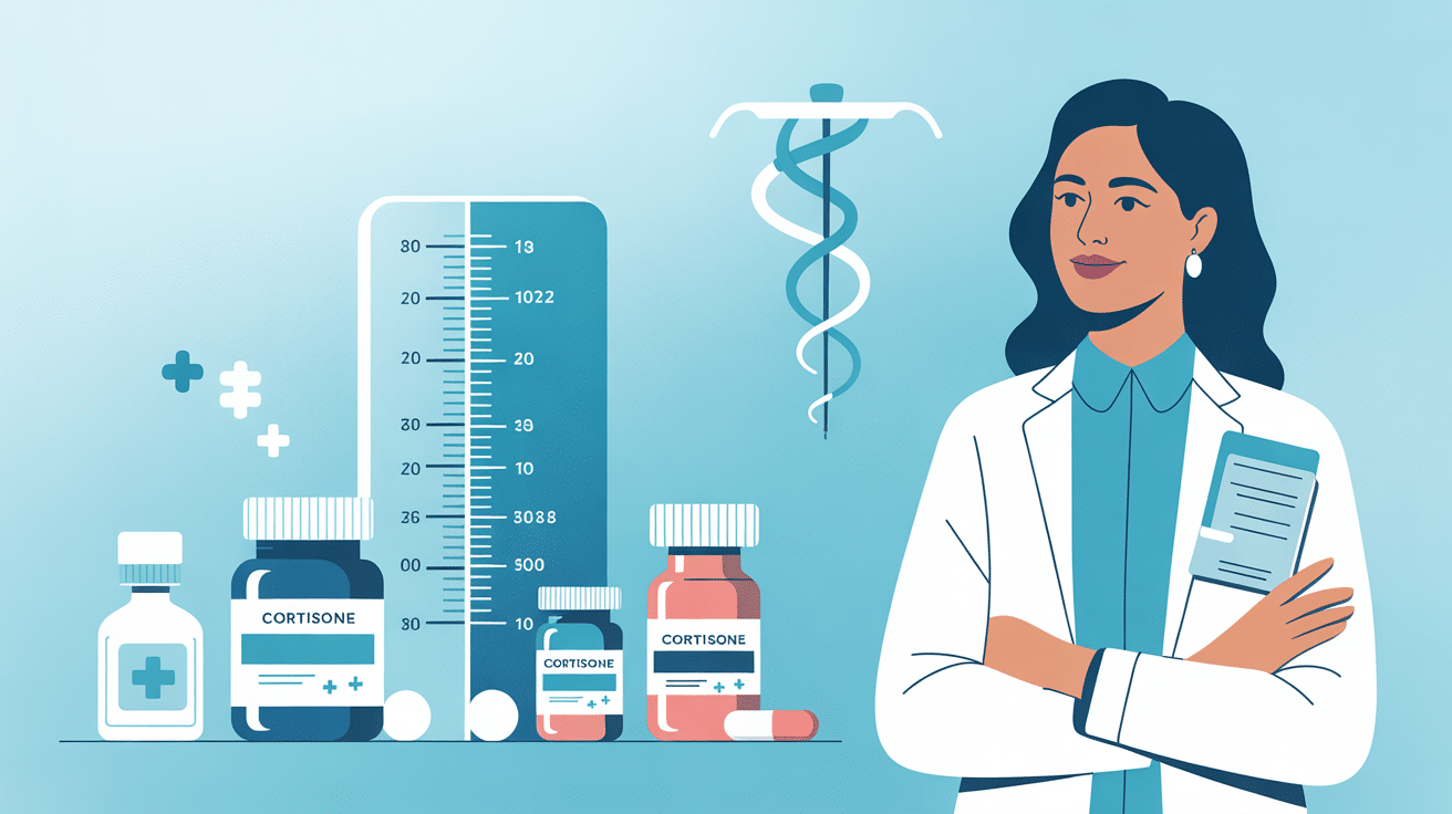 40 mg de cortisone par jour est-ce beaucoup dosage quotidien médecin