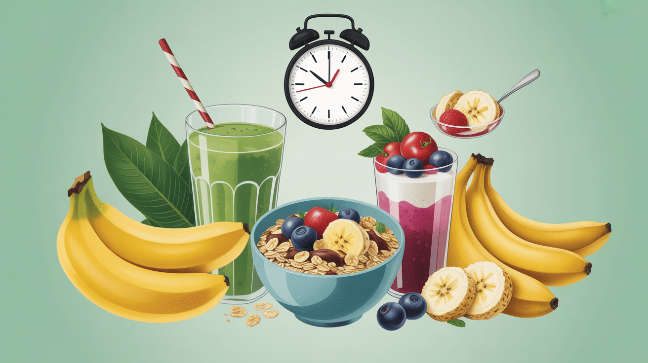 Préparations banane constipation moments consommation