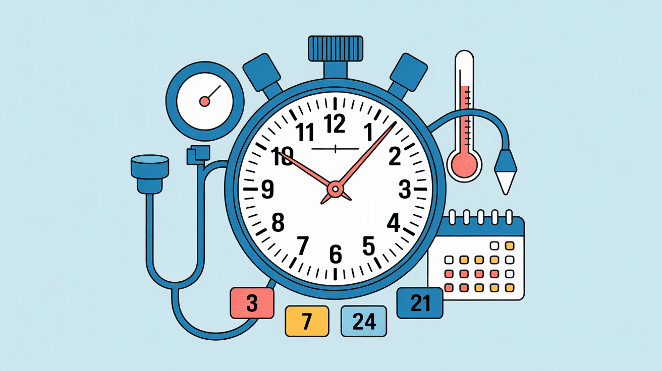 Combien de temps dure une douleur intercostale durée chronomètre