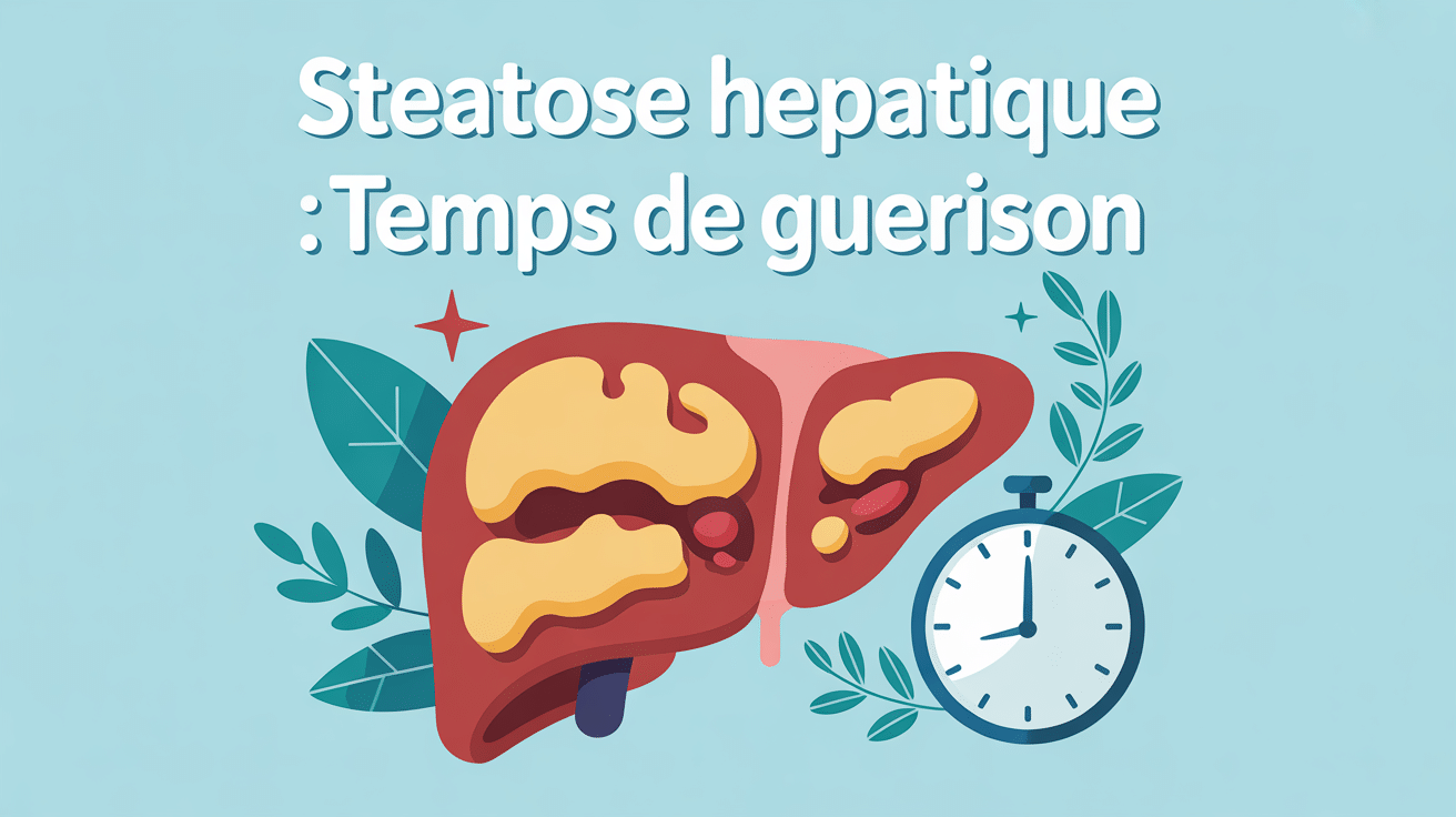 Combien de temps pour guérir d'une stéatose hépatique image médicale explicative