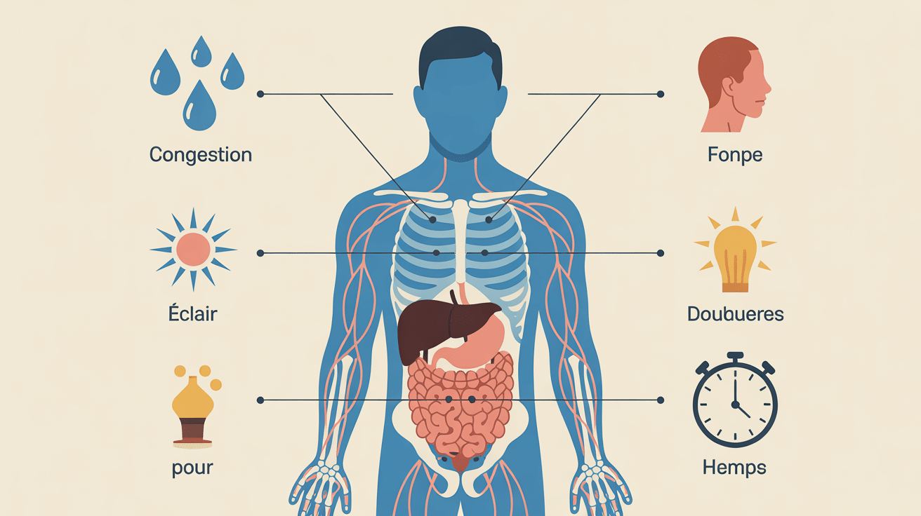 schéma causes douleur testicule manque de rapport
