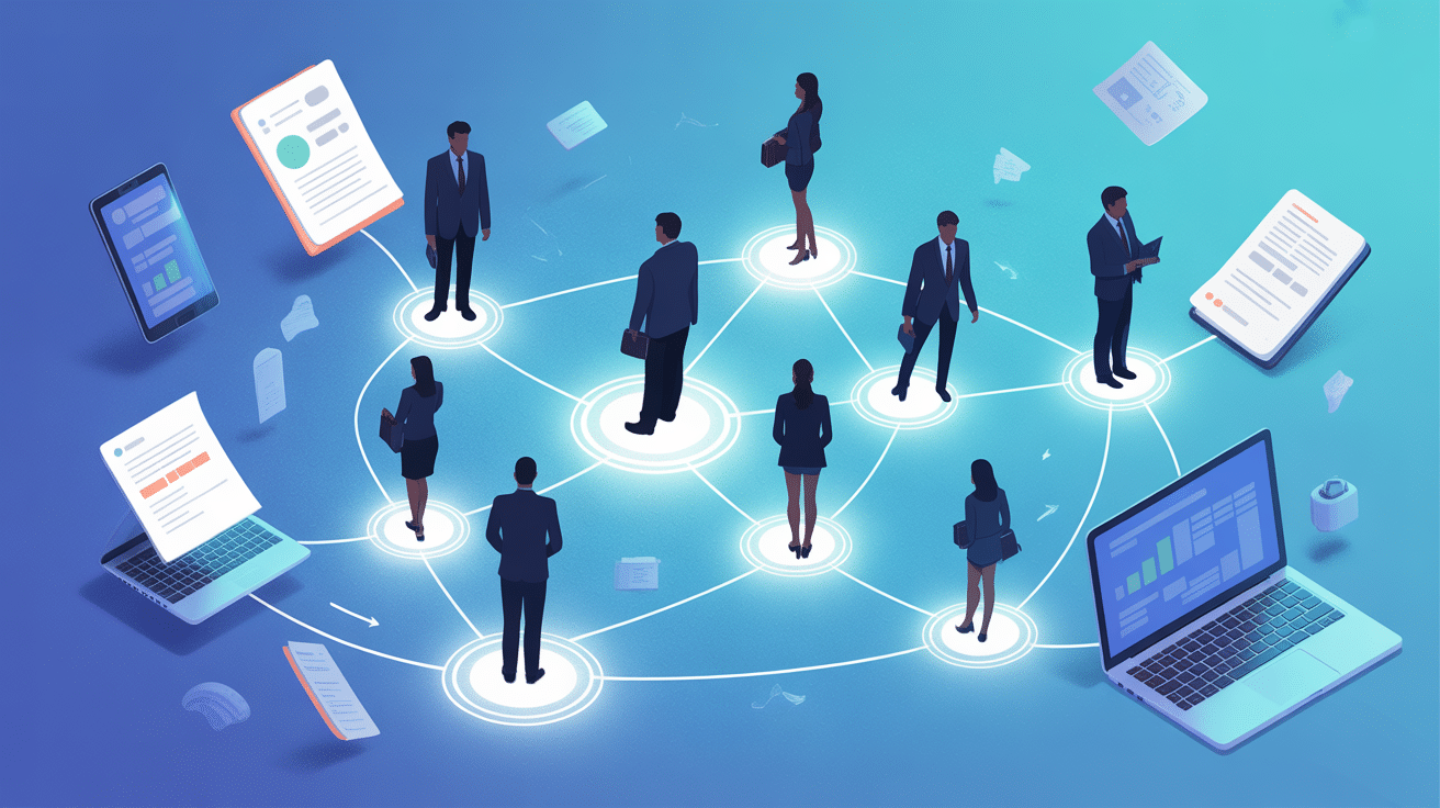 fincrezo avis réseau professionnel silhouettes