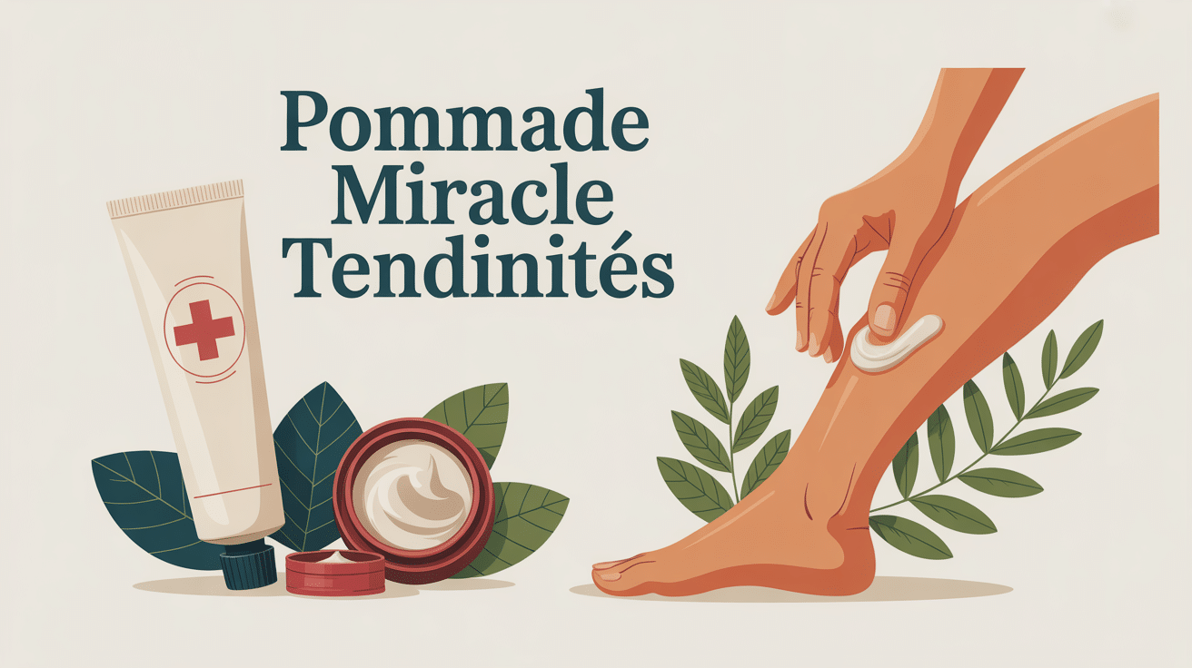 Application pommade miracle tendinites main ingrédients naturels
