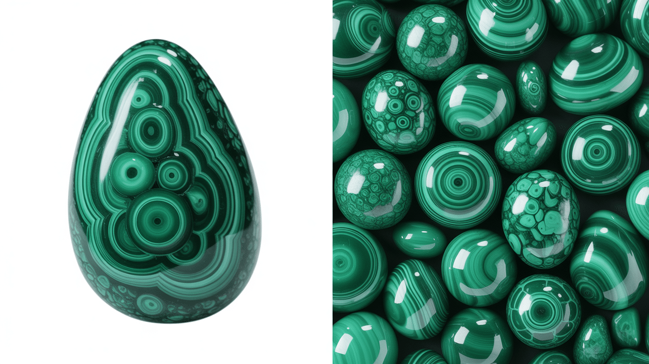 authentification et entretien malachite naturelle