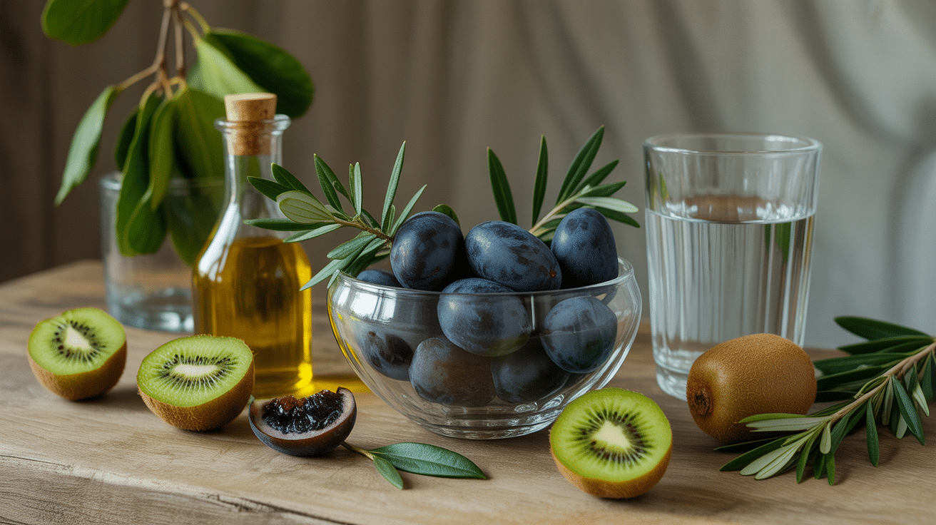 Fruits huiles remède de grand-mère constipation bouchon naturel