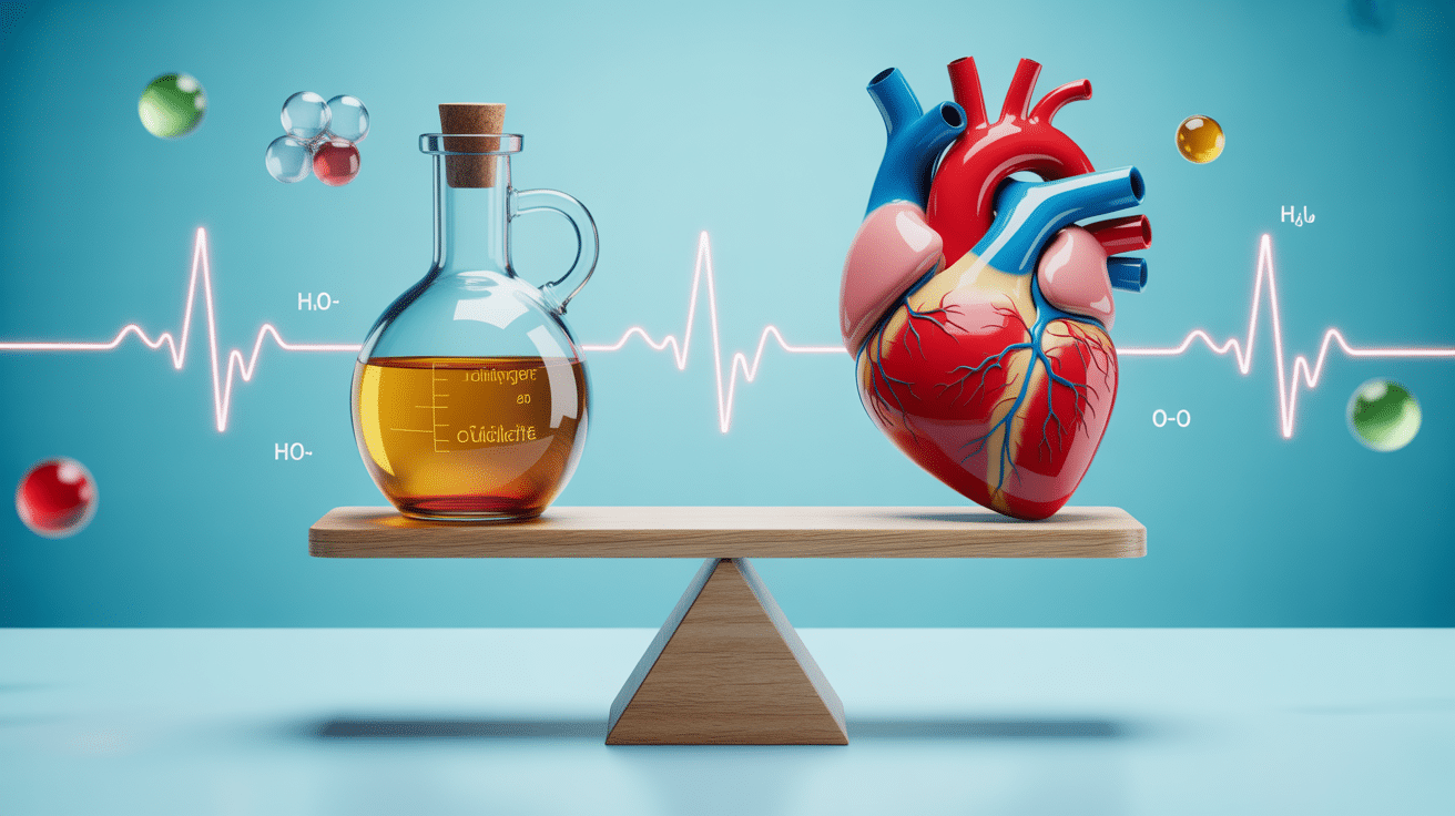 vinaigre de cidre dangereux pour le cœur balance études médicales