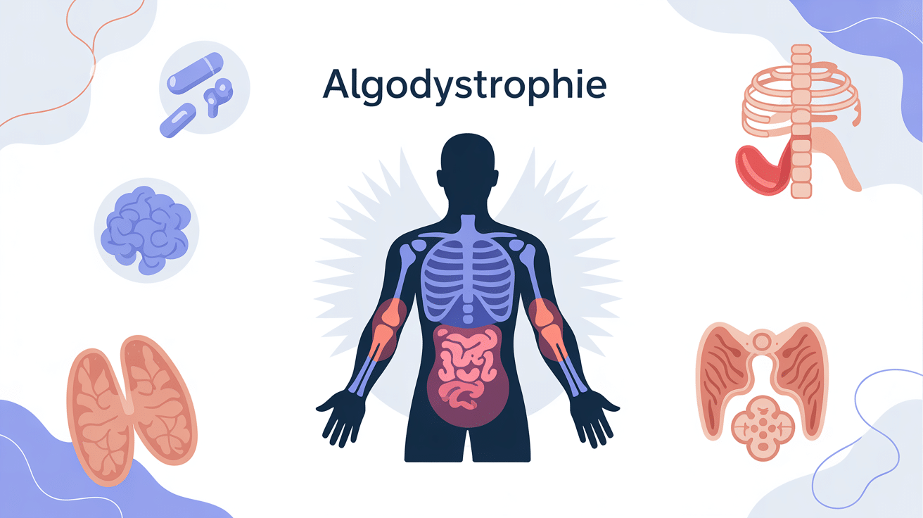 algodystrophie image douleur raideur membre