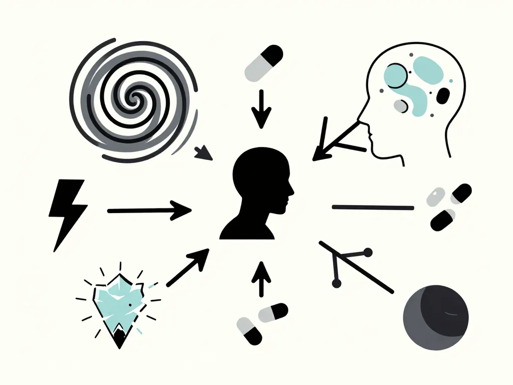 diagramme causes dépersonnalisation stress trauma