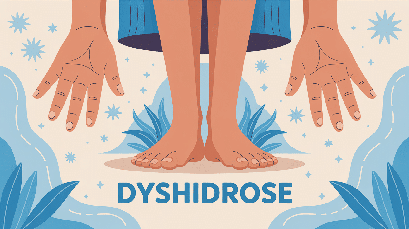 Dyshidrose mains et pieds vésicules