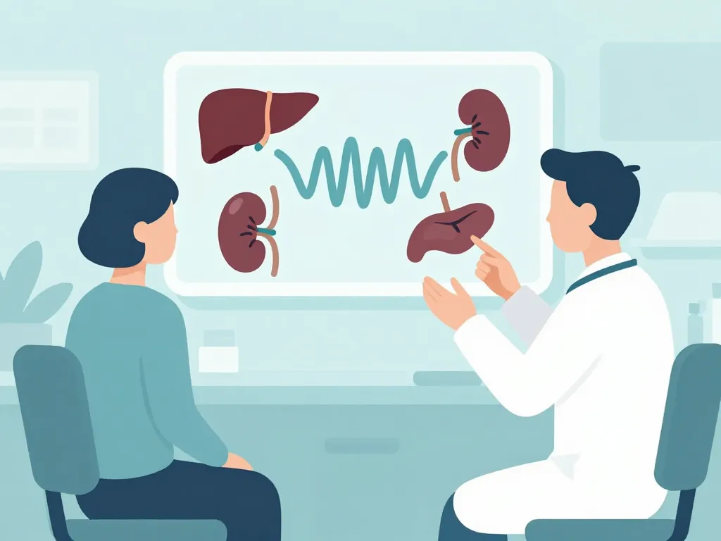 scene echographie abdominale explication medecin