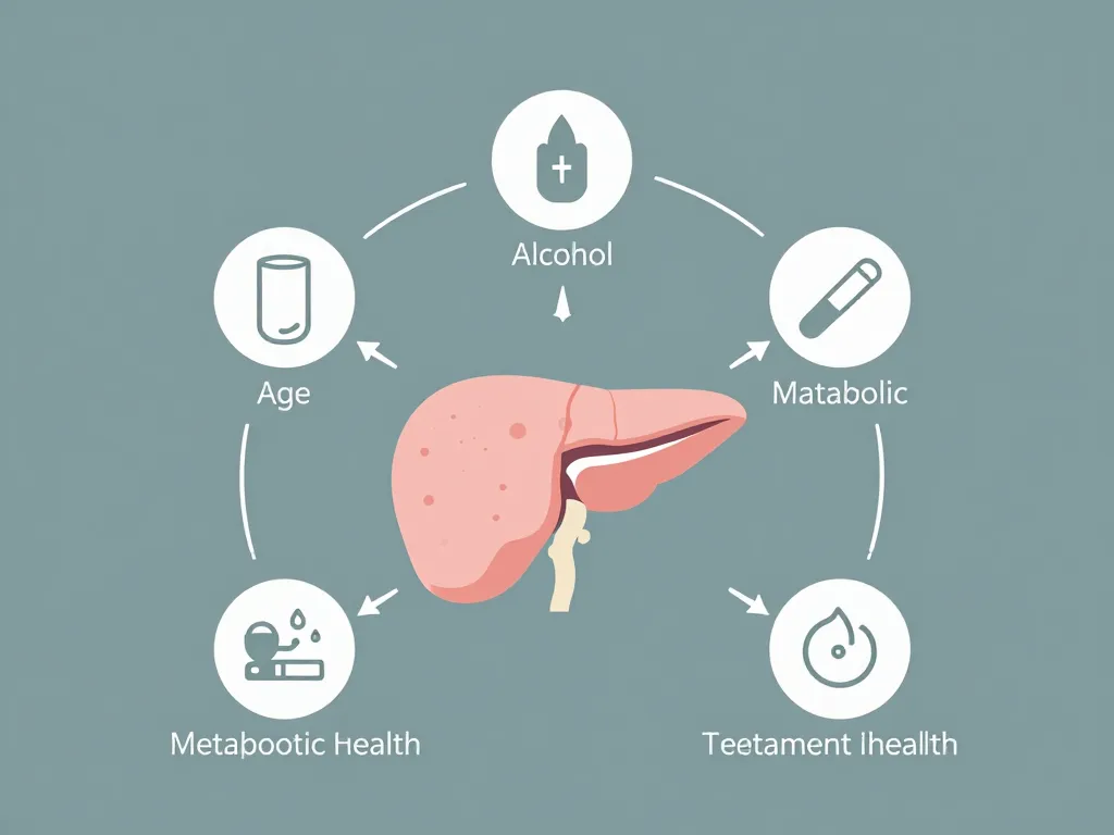 Diagramme des facteurs clés de l'espérance de vie après pancréatite aiguë