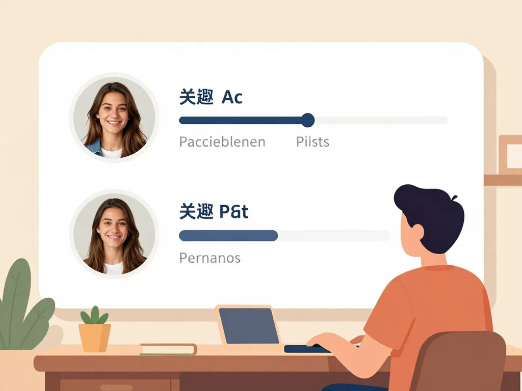 illustration nourix création profil social