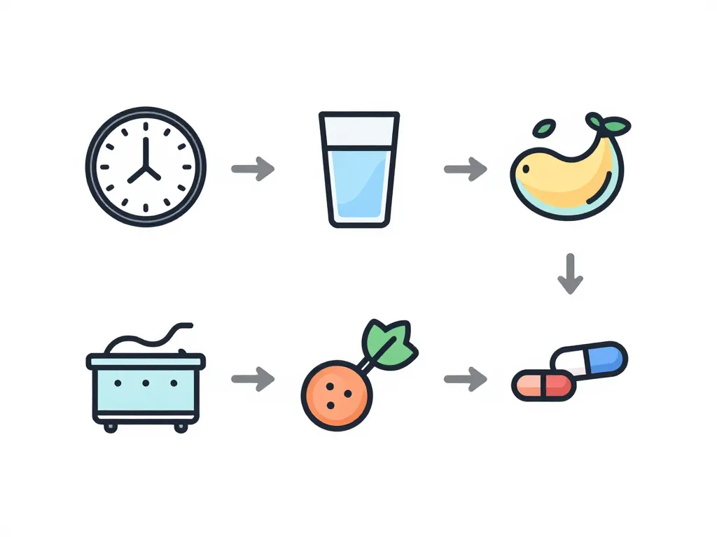 diagramme preparation echographie abdominale
