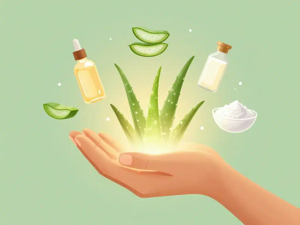 truc de grand-mère contre démangeaisons cuir chevelu aloe vera vinaigre bicarbonate