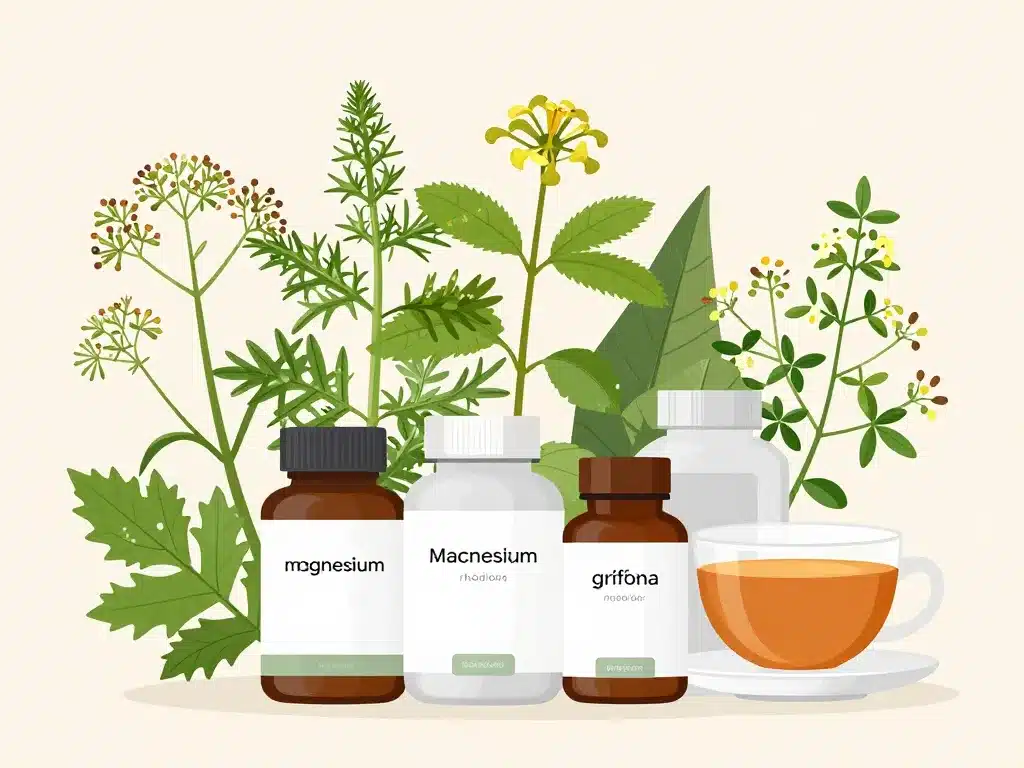 Compléments et plantes anti stress naturel