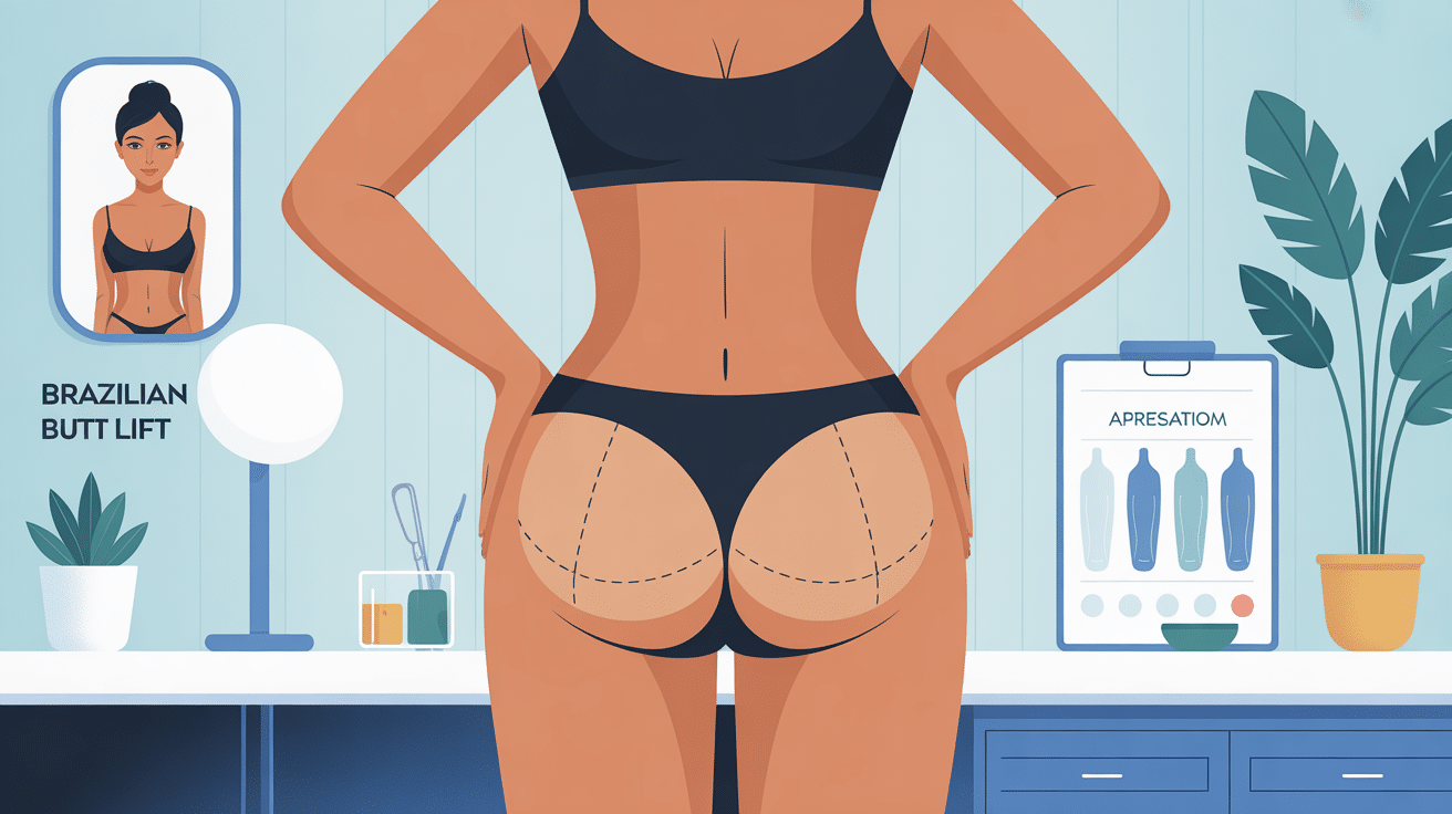 illustration bbl avant apres chirurgie