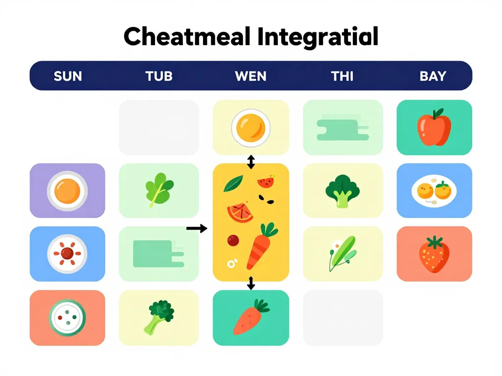 cheatmeal planifier sans saboter perte poids prise masse