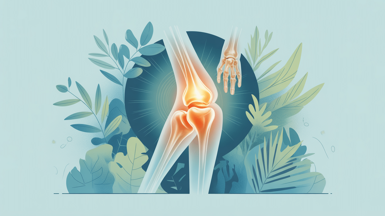 Illustration collanol confort articulaire bien-être