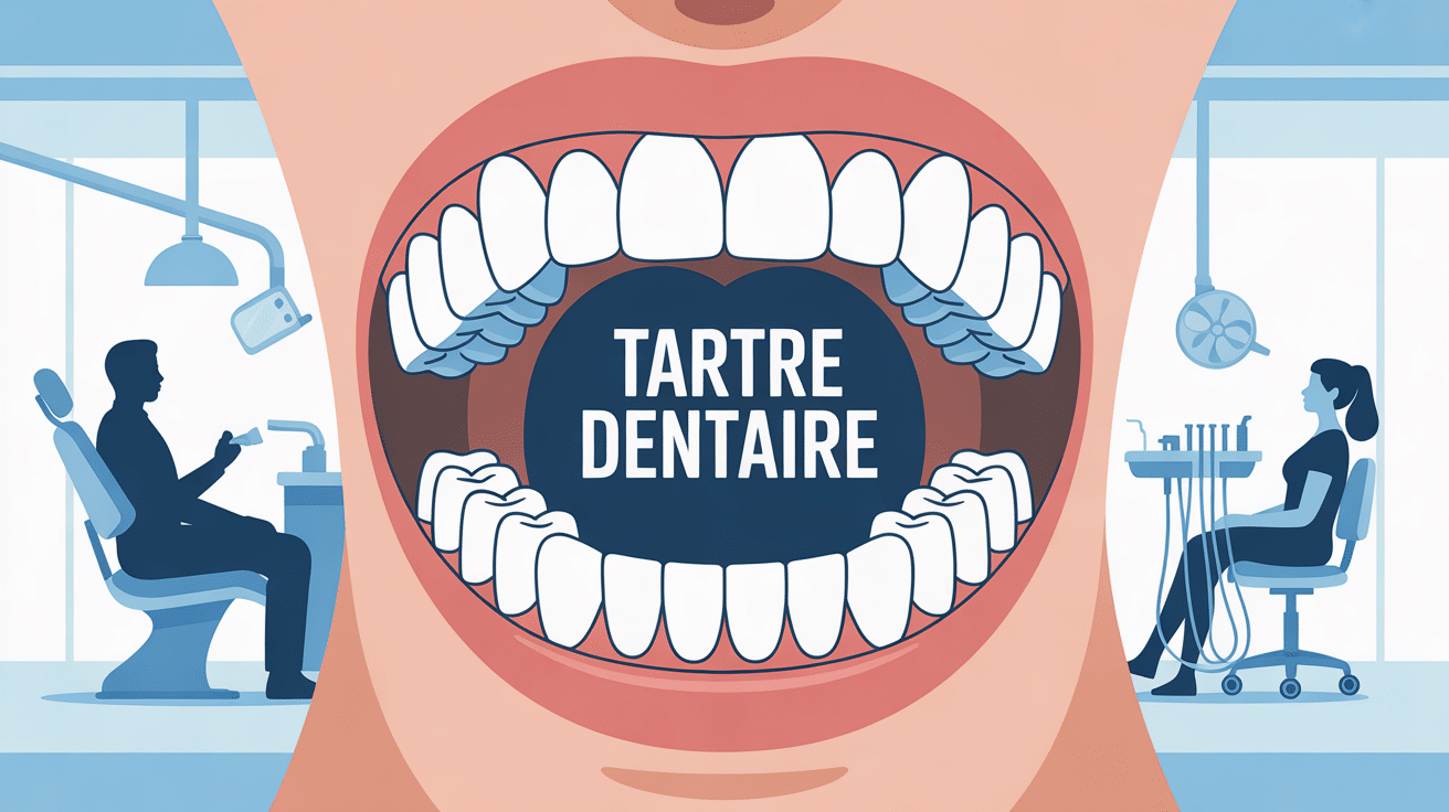 Comment enlever le tartre des dents illustration vectorielle dentiste patient