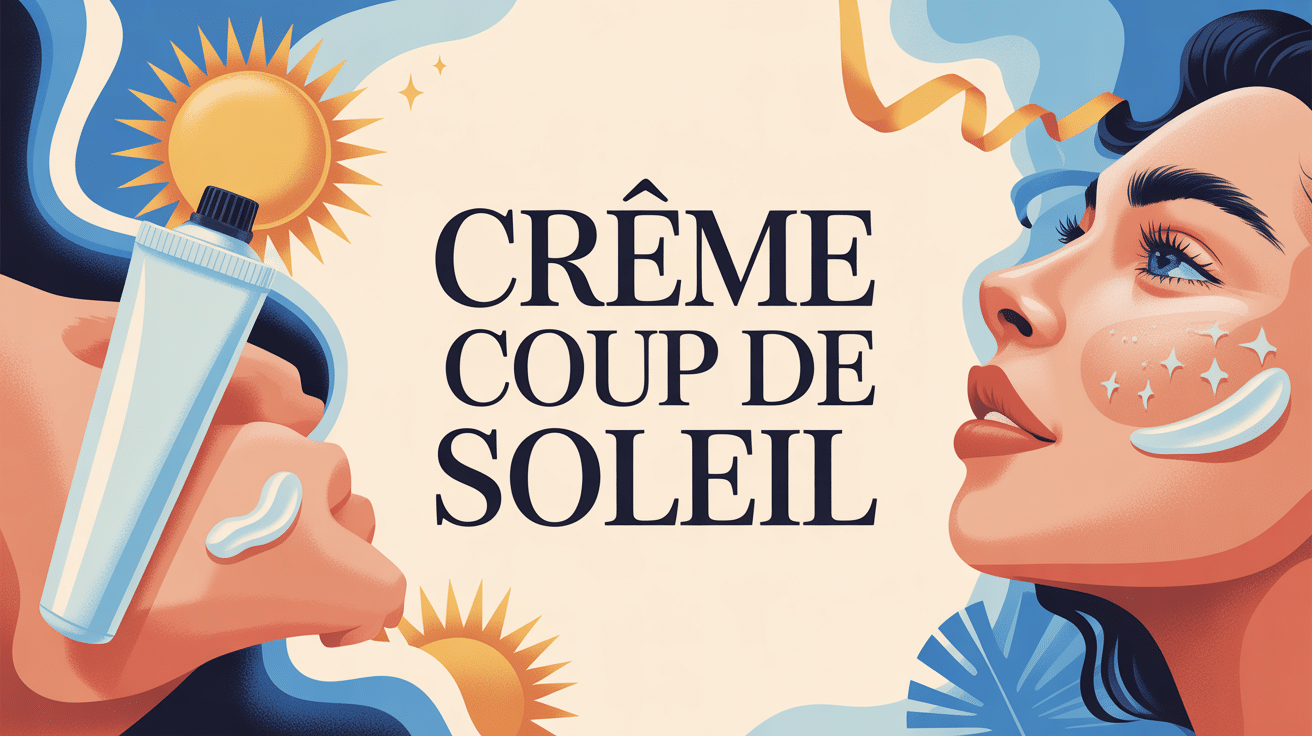 creme coup de soleil peau rouge apaisement