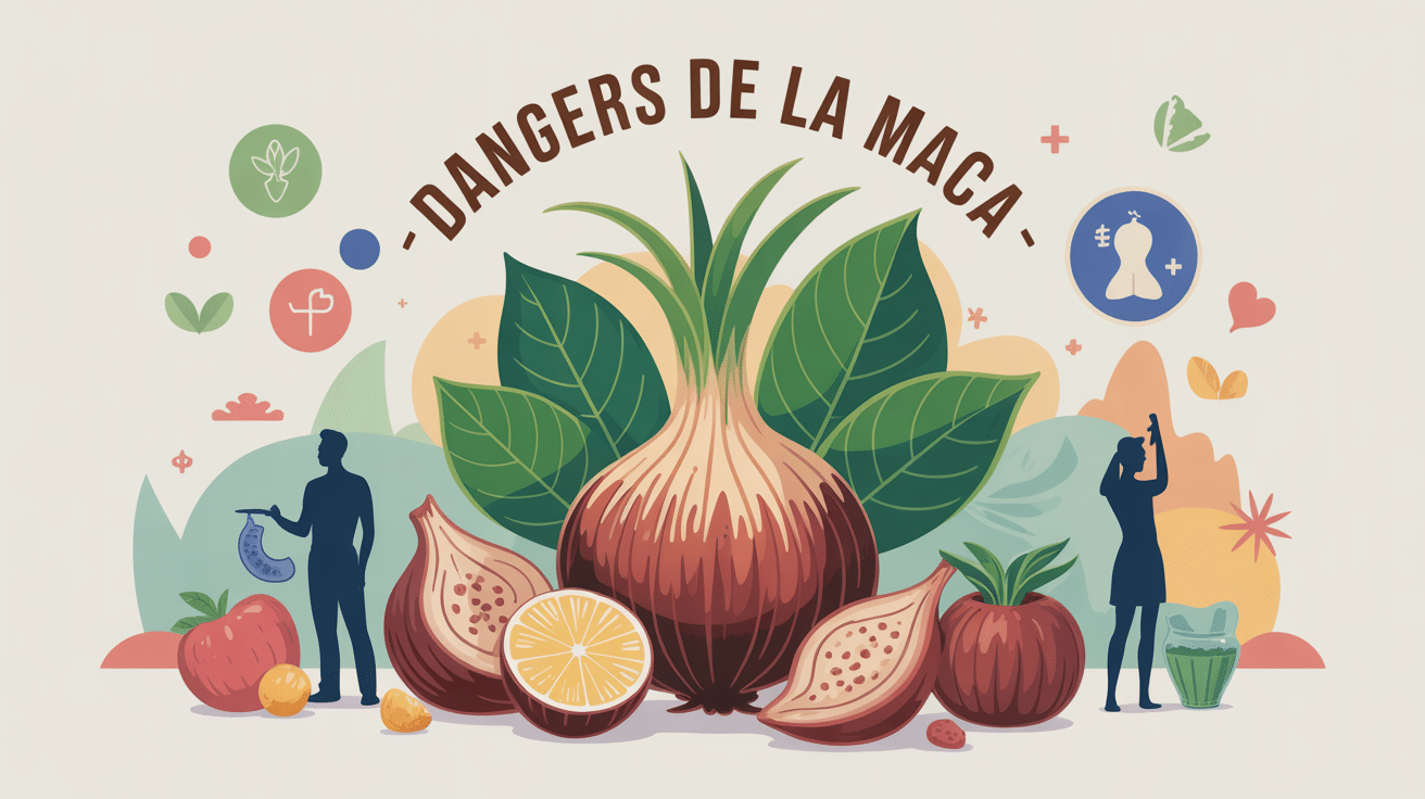 illustration danger de la maca santé prudence