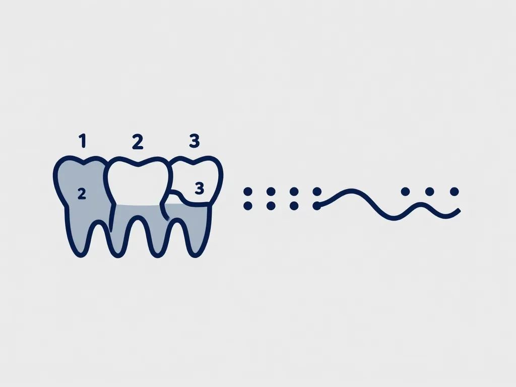 comparatif systèmes dents numérotées illustration