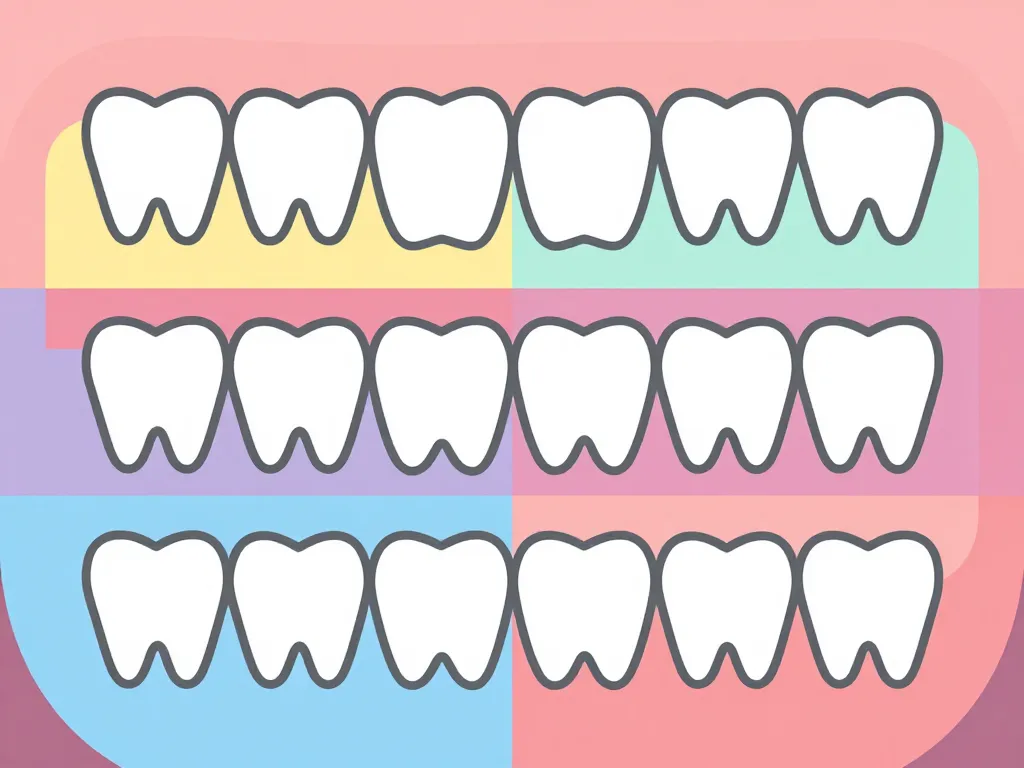 schéma bouche adulte dents numérotées quadrants