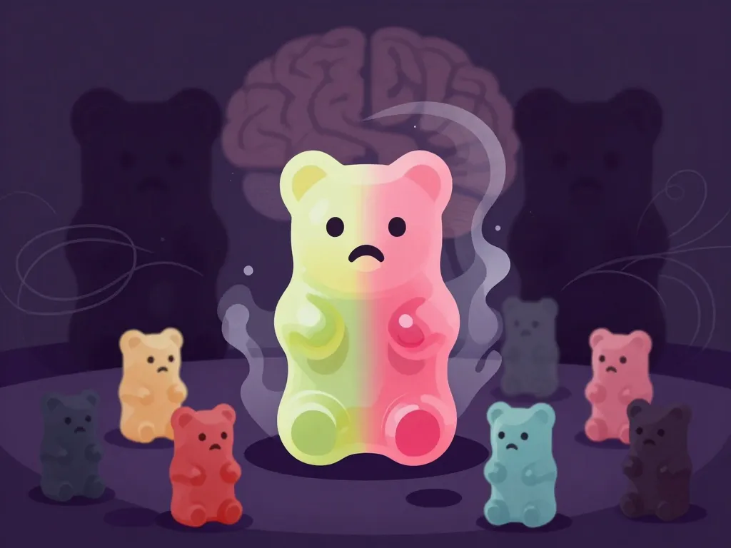 symbolique effets risques bonbons thc