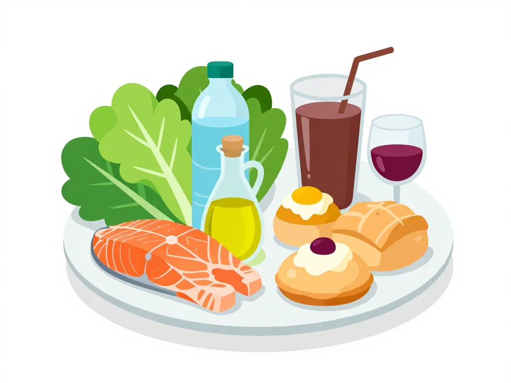 Aliments à privilégier et à éviter pour faire baisser triglycérides en une semaine